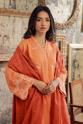 Autumn Winter'24 Vol-02 By Sahar Apricot Ember